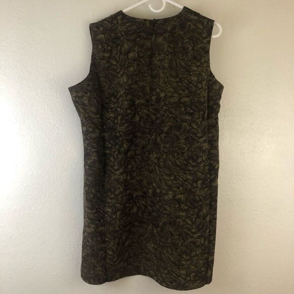 Trendy Woman Sleeveless round Neck printed dress. New with tags size 2X - Picture 5 of 6